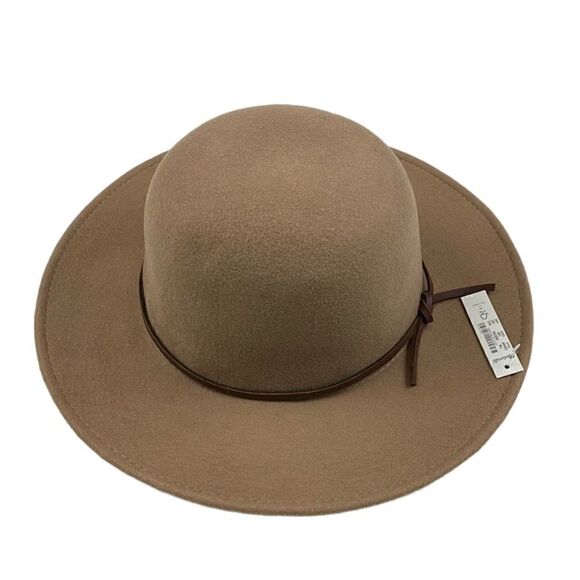Madewell x Biltmore® Domed Wool Felt Hat Faux Leather TrimM/L NWT